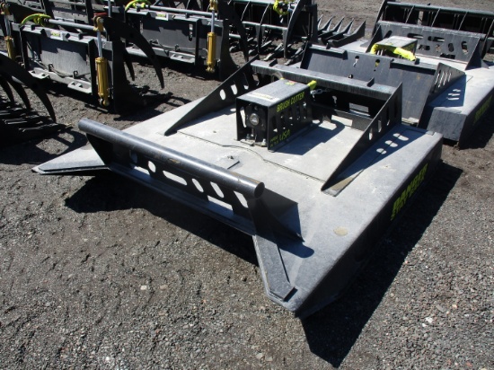 70" Brush Mower With Pushbar