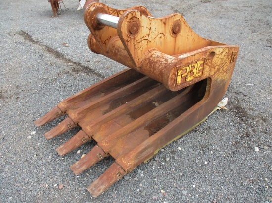 42" Rockland EPR Slab Bucket With Teeth