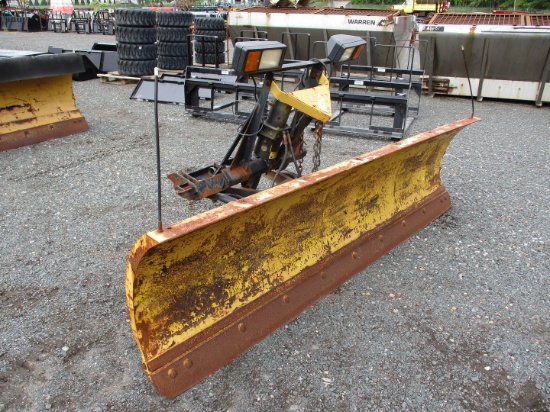 9' Fisher Minute Mount Snow Plow With BOCE