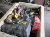 Crate of Assorted Power Tools