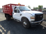 2008 Ford F-350 XL Flatbed Dump Truck