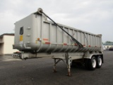 1987 Fruehauf 24' Steel T/A Dump Trailer