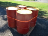 (4) Barrels of Shell Omala Industrial Gear Oil