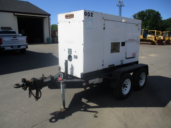 MQ Whisperwatt 40KW Tow Behind Generator