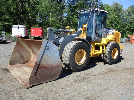 2014 John Deere 524K Rubber Tire Wheel Loader