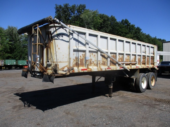 1996 Palmer 26' T/A Steel Dump Trailer