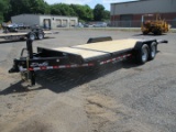 2022 Delta 27TB T/A Tilt Deck Trailer