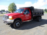 2001 Ford F-550 XL S/A Dump Truck