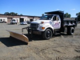 2002 Ford F-650 S/A Dump Truck
