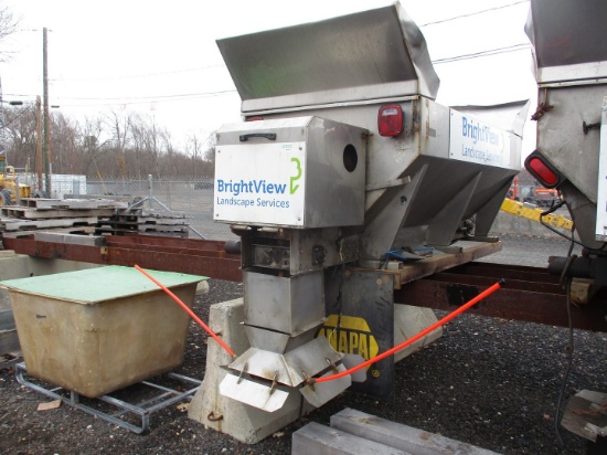 8' Stainless Steel Sand/Salt Spreader