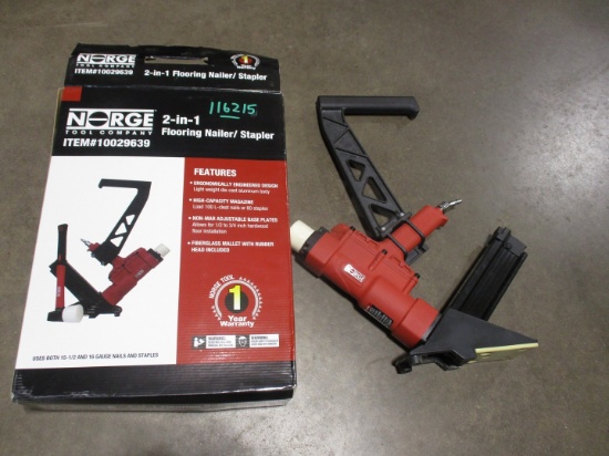 Norge 2 in 1 Flooring Nailer/Stapler