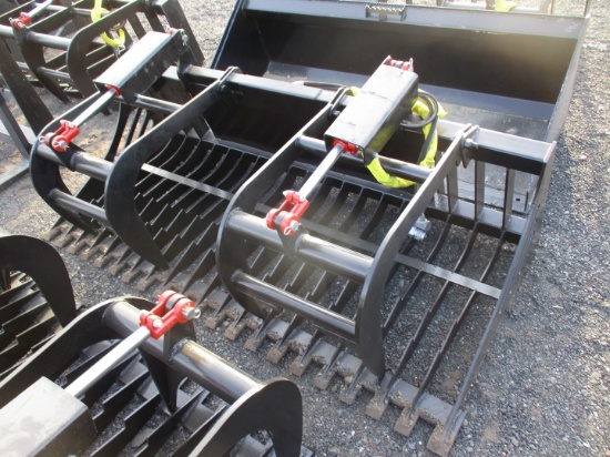 78" Skeleton Bucket Grapple