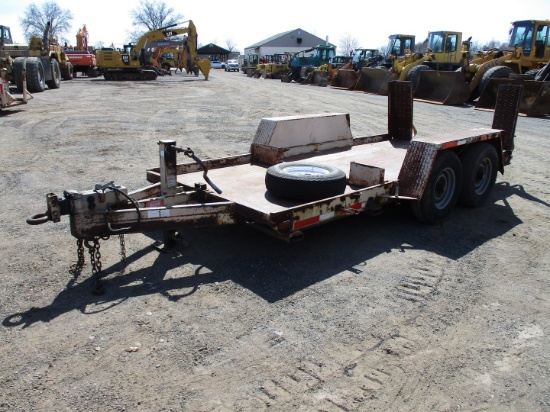 2003 Beck 3EL19 T/A Utility Trailer