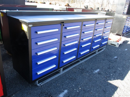 Steelman 10' Workbench Drawer Unit
