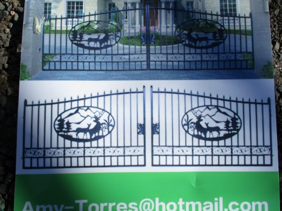 Greatbear 20' Wrought Iron Gate