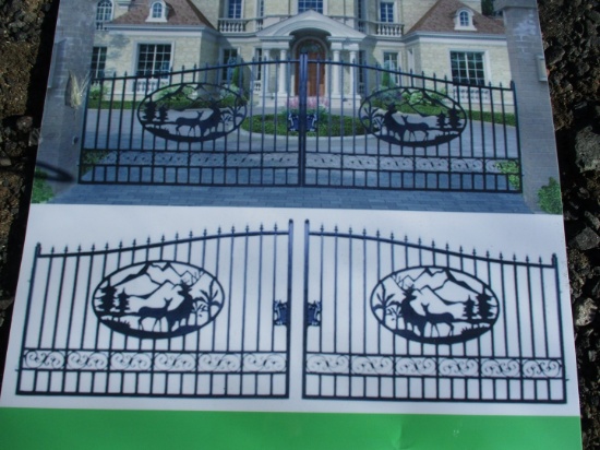 Greatbear 20' Wrought Iron Gate