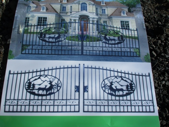 Greatbear 20' Wrought Iron Gate