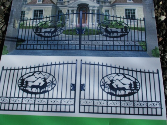 Greatbear 20' Wrought Iron Gate