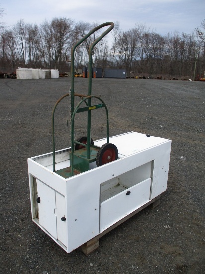 Truck Tool Box, Rolling Torch Cart