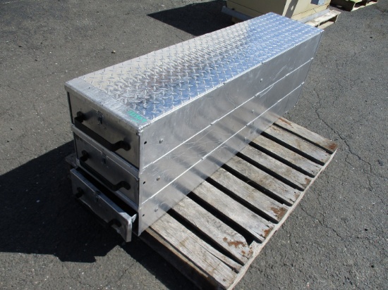 3 Drawer Aluminum Tool Box