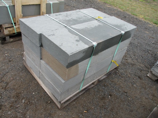 Quantity of 16" x 48" x 6" Thermal Bluestone Steps