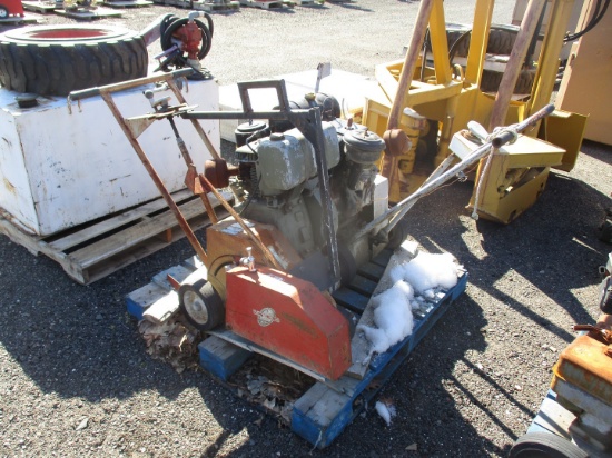 (2) Walk Behind Road Saws