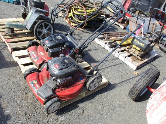 (2) Toro 22" Walk Behind Mowers