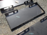 Blank Quick Tach Plate