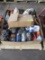 Quantity of Assorted Oils, Solvents, Coolant