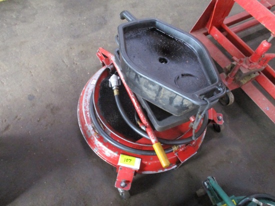 Air Operated Oil Drain Pan