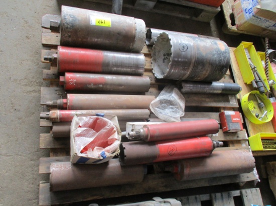 Quantity of Assorted Hilti Core Bits