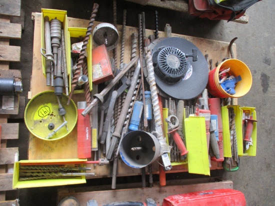 Quantity of Assorted Hammer Drill Bits