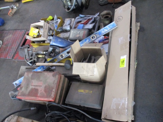 Quantity of Assorted Shop Tools and Supplies
