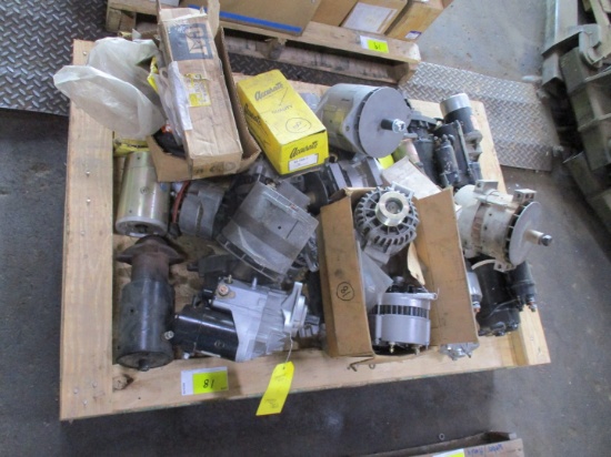 Quantity of Starters and Alternators