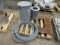 Quantity of Grates, Wire, Fittings