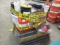 Quantity of Assorted Liquids and Sidewalk Parts