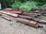 Quantity of Assorted Steel Beams