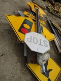 Quantity of Assorted Signs