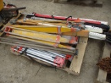 Quantity of Assorted Tripods, Story Poles