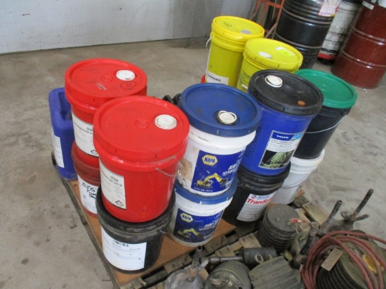 Quantity of Assorted Oils, Lubricants