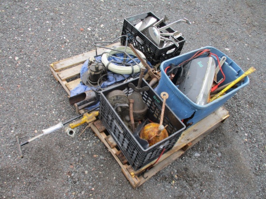 Quantity of Assorted Tools, Pipe Plugs,