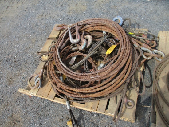 Quantity of Assorted Cable Slings
