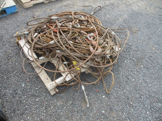 Quantity of Assorted Cable Slings