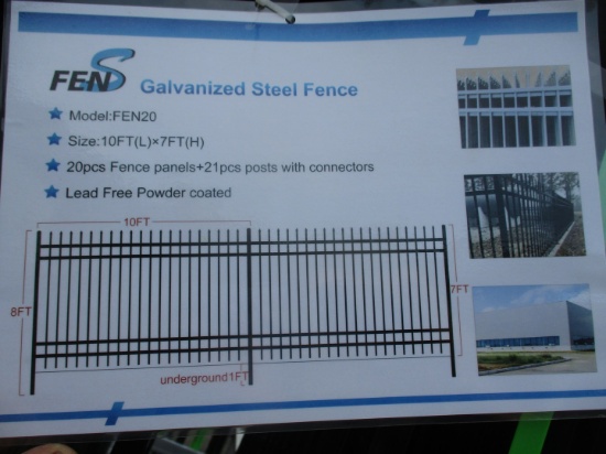 Galvanized Steel Fence