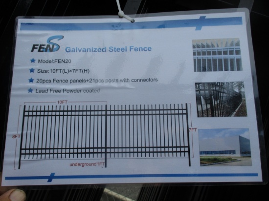 Galvanized Steel Fence