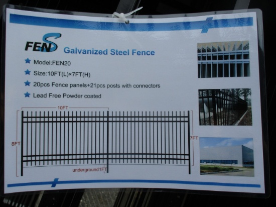 Galvanized Steel Fence