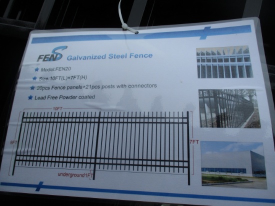Galvanized Steel Fence