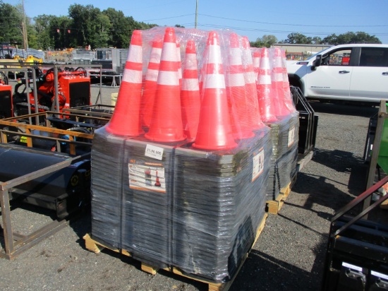 (250) Reflective Traffic Cones