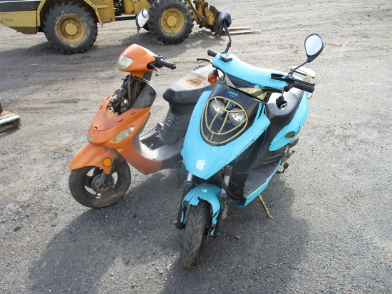 (2) TAOTAO Gas Powered Mopeds