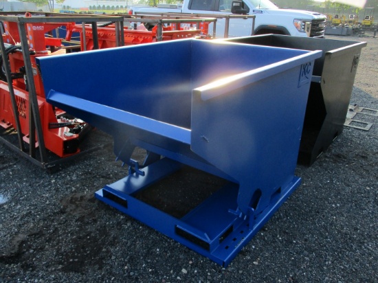 2 Yard Self Dumping Trash Hopper